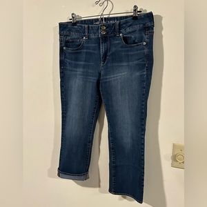 American Eagle Artist Crop. Size 14